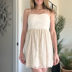 American Eagle Lace Strap Dress